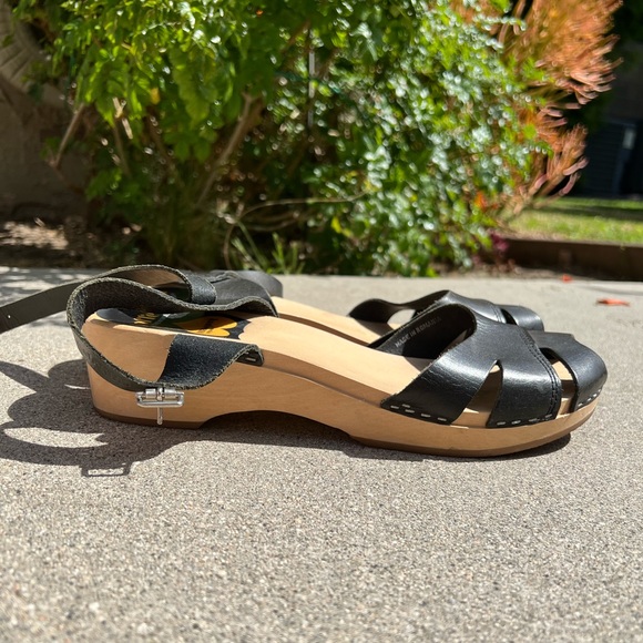 Swedish Hasbeens Toffel sandal clogs size 40 - Picture 4 of 6